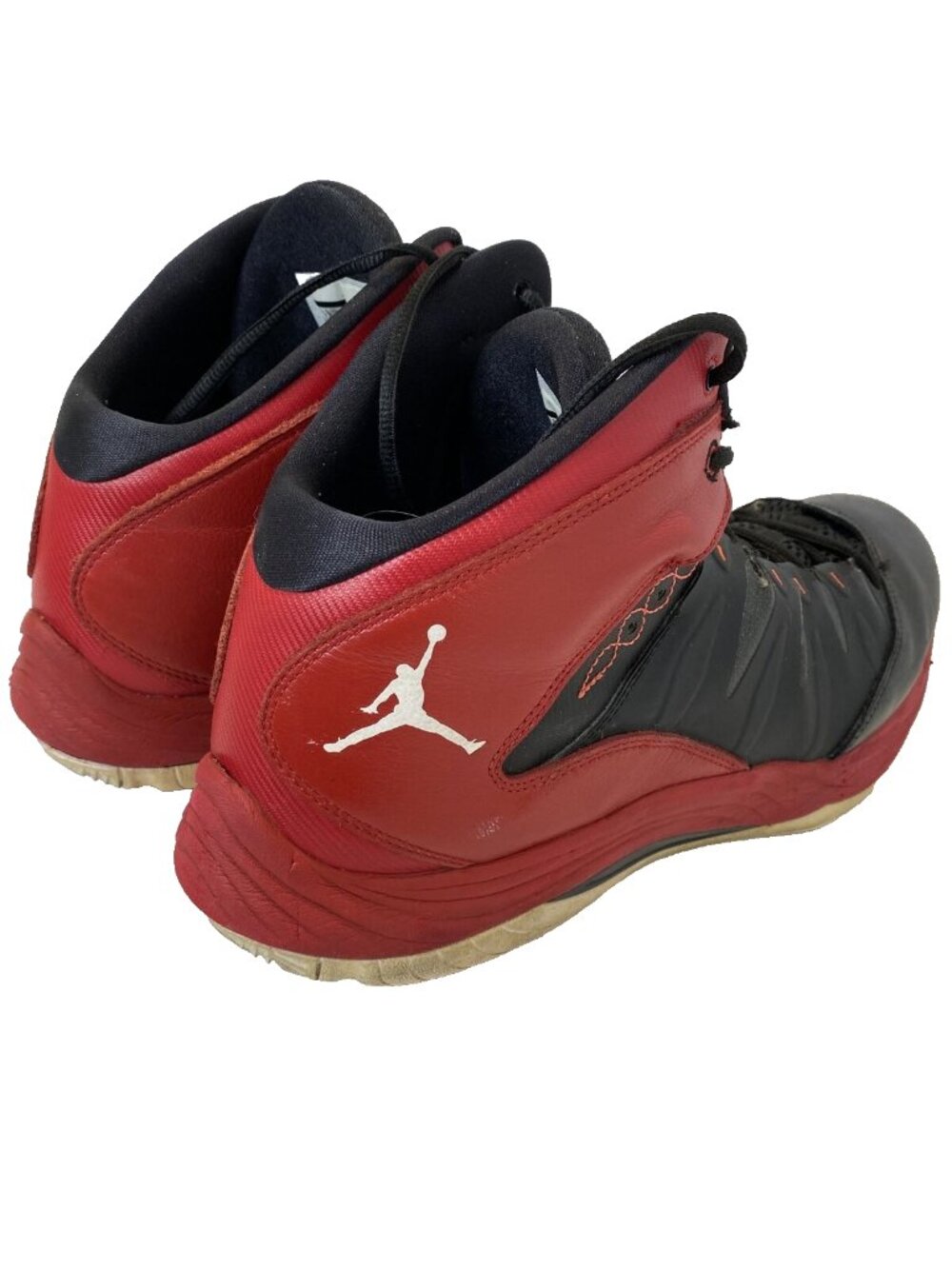 Nike Jordan Prime Fly 599582 008 Black Gym Red Basketball Sneakers Shoe Size 13